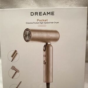 Pocket Titanium Gold High-Speed Hair Dryer